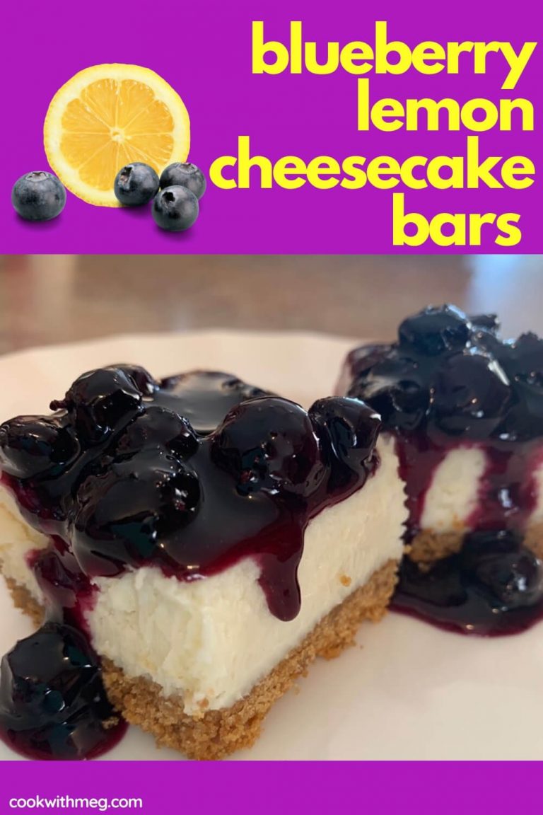 blueberry lemon cheesecake squares