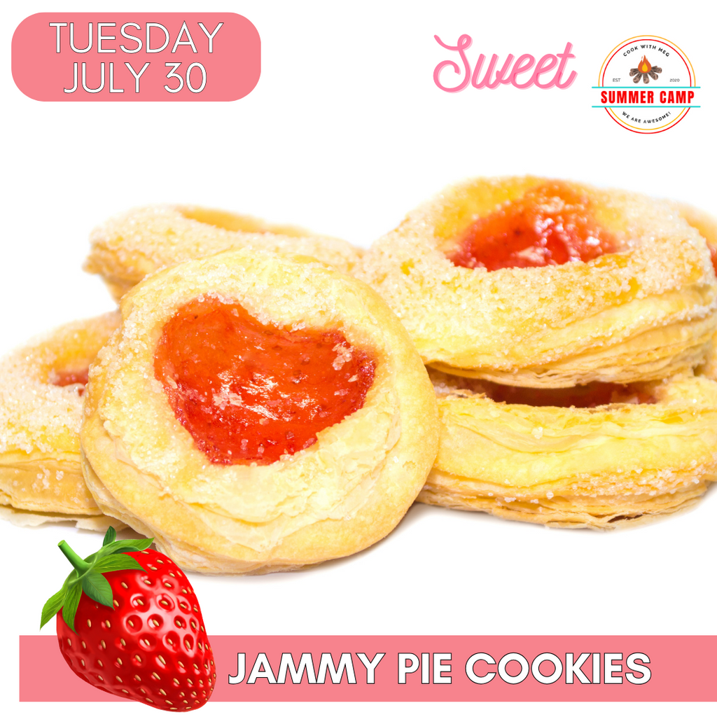 July 30 DAY CAMP-Jammy Pie Cookies