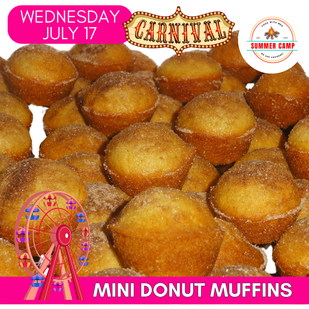 July 17 DAY CAMP-Mini Donut Muffins