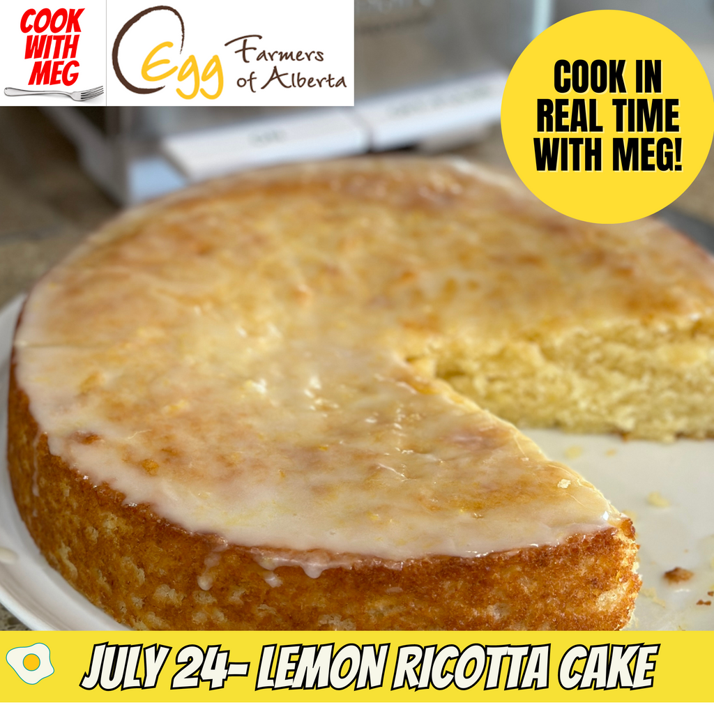 FREE: July 24- Lemon Ricotta Cake