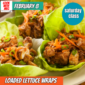 February 8, 2025- Loaded Lettuce Wraps