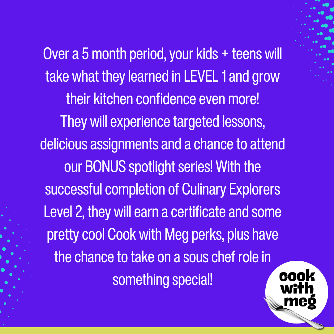 2025 Culinary Explorers Level 2