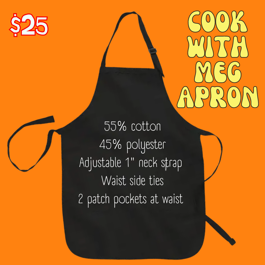 Cook with Meg Apron