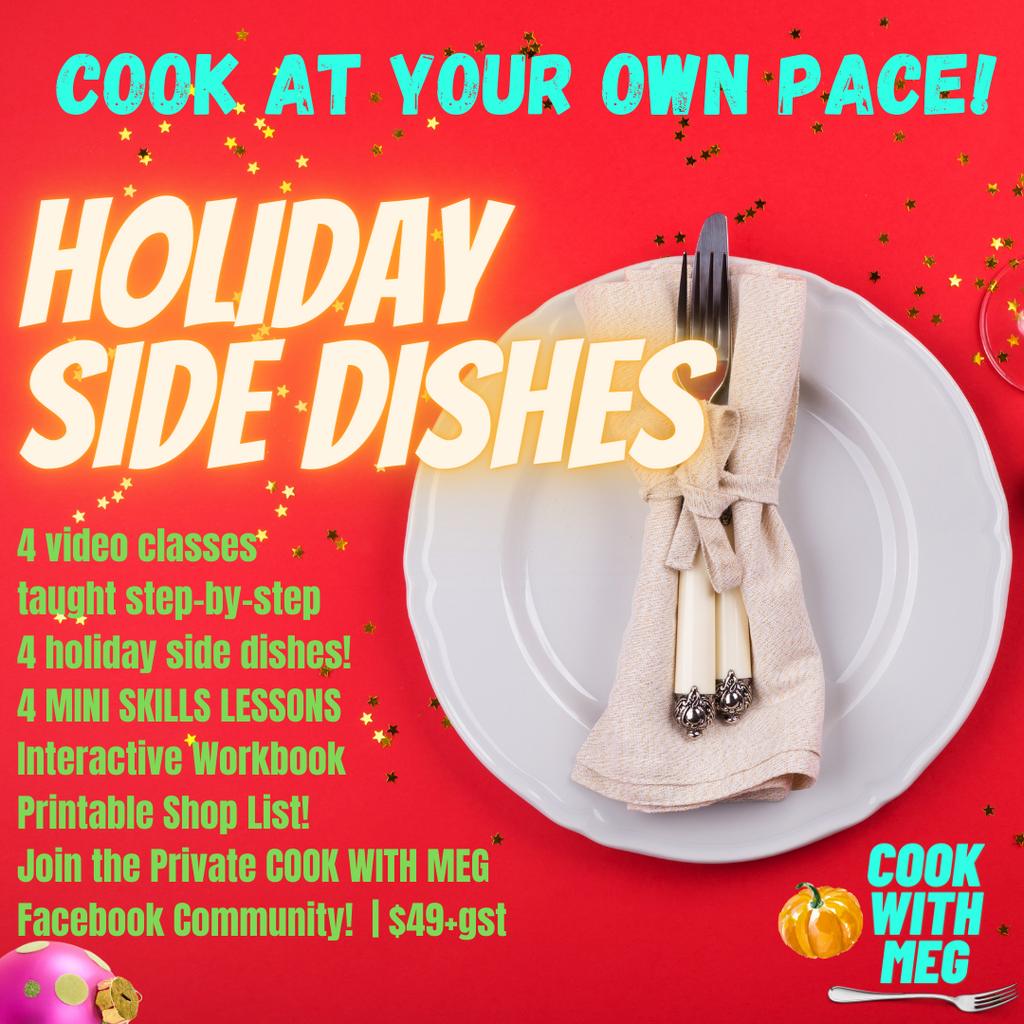 COOK AT YOUR OWN PACE: Holiday Side Dishes