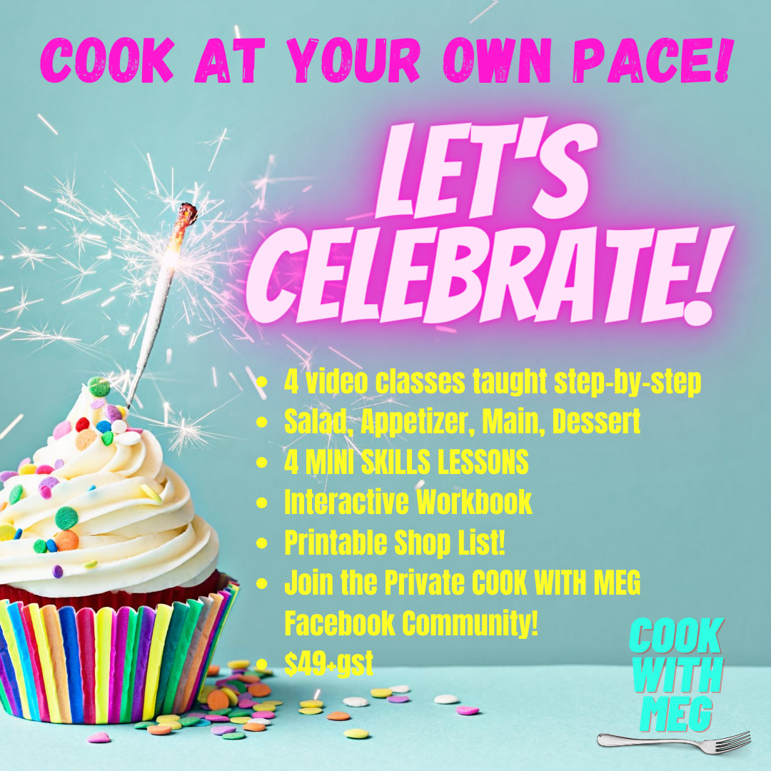 COOK AT YOUR OWN PACE: Let's Celebrate!